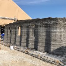 3D printed barracks