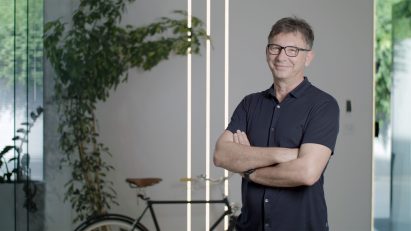 Dean Skira portrait by Dezeen