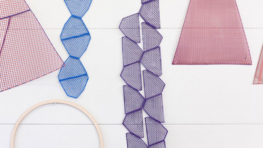 Dutch designers create rugs using 3D printing, offcuts and a giant loom