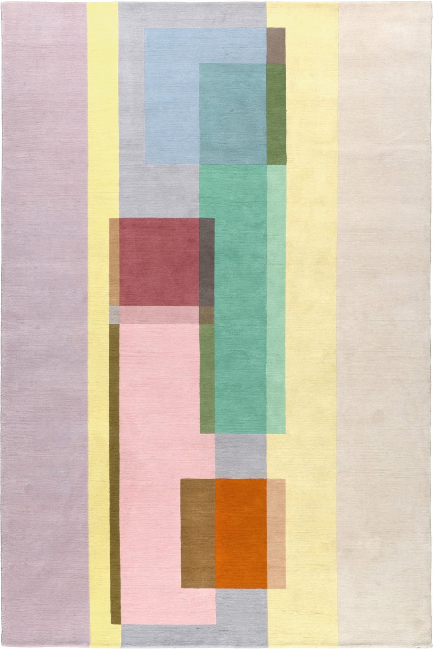 Jonathan Saunders experiments with muted colours for latest rug collection