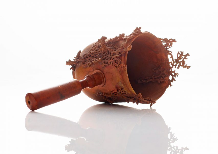 Copper and glass objects imagine future where water is scarce