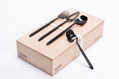 Nendo creates crooked cutlery range for Valerie Objects
