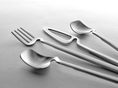 Nendo creates crooked cutlery range for Valerie Objects