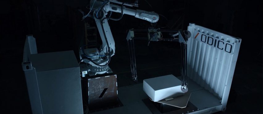 Odico's Factory on the Fly offers pop-up robotic manufacturing unit for construction sites