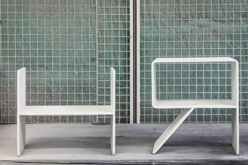 Alphabet chairs by Kellenberger-White for London Design Festival 2018