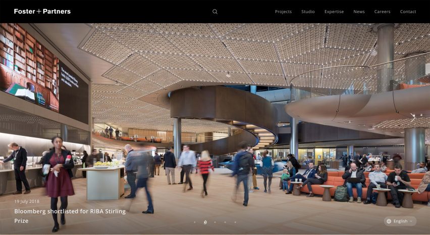 Archiboo Web Awards Foster + Partners