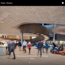 Foster + Partners wins award for best architect’s website