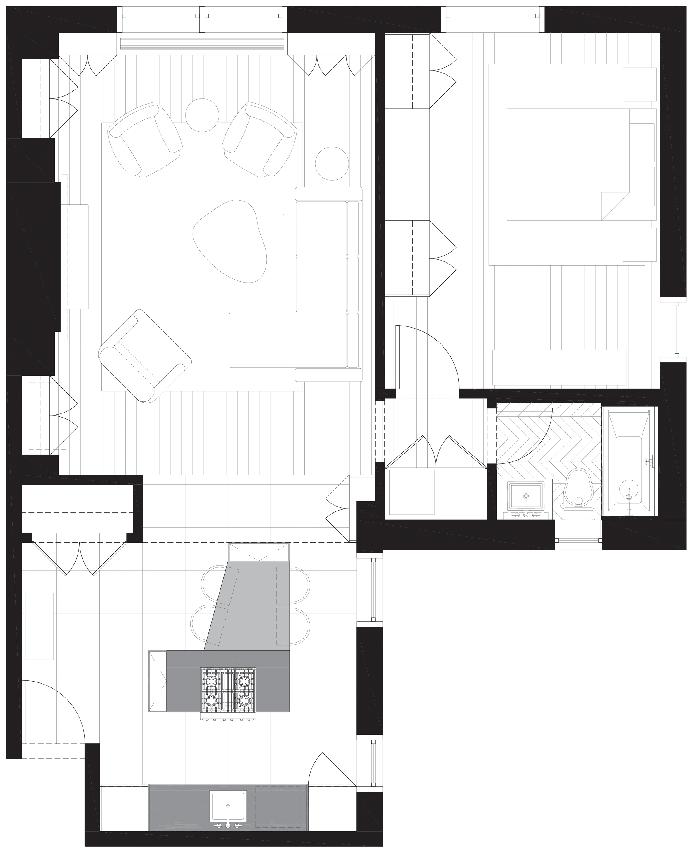 Lenox Hill Residence floor plan