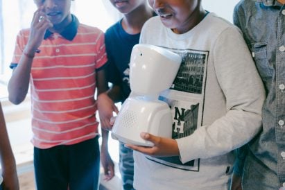 AV1 is a robot that helps ill children keep up with schoolwork