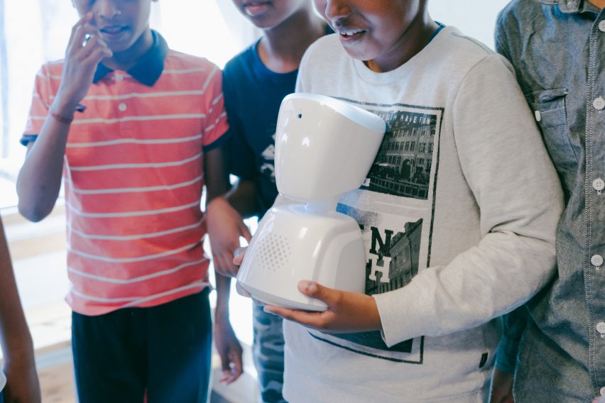 AV1 is a robot that helps ill children keep up with schoolwork