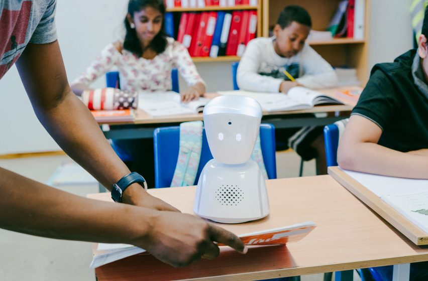 AV1 is a robot that helps ill children keep up with schoolwork