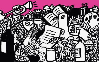 Flags by 45 designers to fly by the Thames for London Design Festival