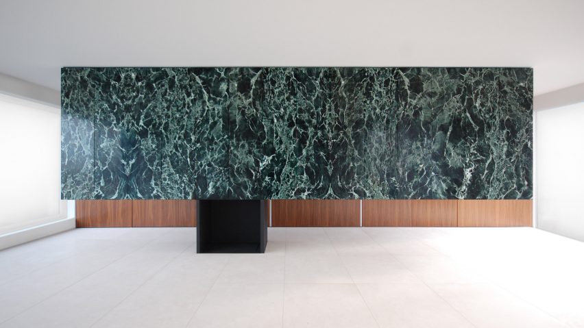 Dezeen roundups: Marble home interiors