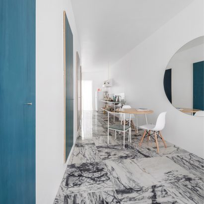 Dezeen roundups: Marble home interiors
