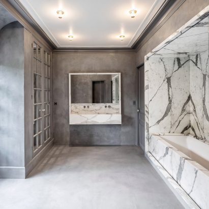 Dezeen roundups: Marble home interiors