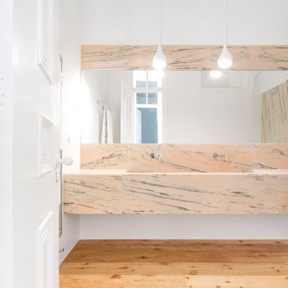 Dezeen roundups: Marble home interiors