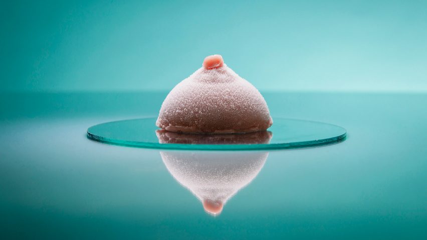 A rose-flavoured breast is the winner of Bompas & Parr's ice cream competition