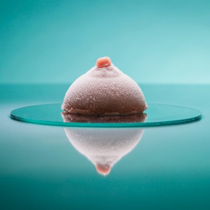 A rose-flavoured breast is the winner of Bompas & Parr's ice cream competition