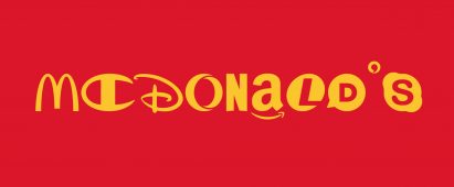 Hello Velocity spoofs capitalism with typeface made from brand logos