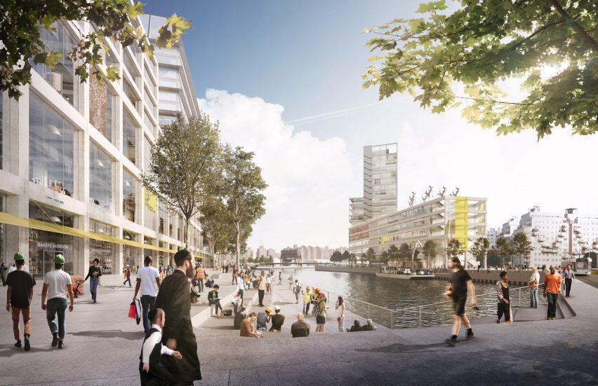 Brooklyn Navy Yard masterplan by WXY Architecture and Urban Design