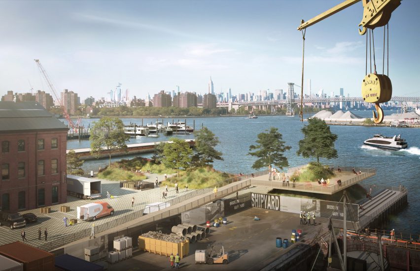 Brooklyn Navy Yard masterplan by WXY Architecture and Urban Design
