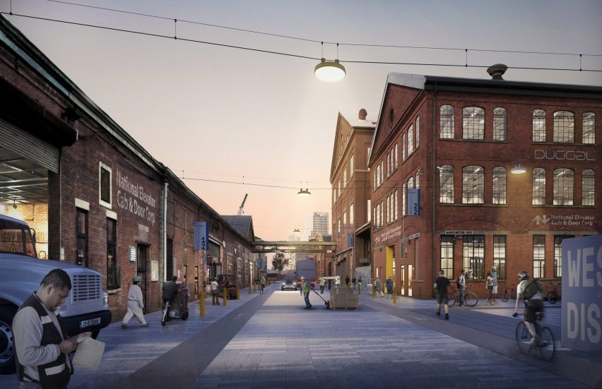 Brooklyn Navy Yard masterplan by WXY Architecture and Urban Design