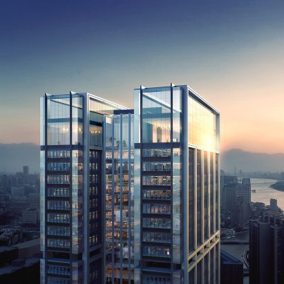China Resources Land tower by Foster + Partners