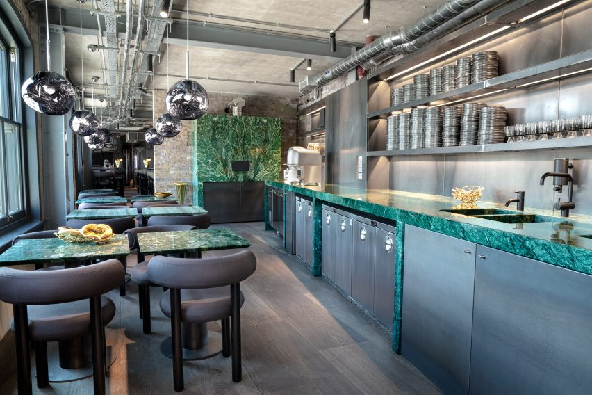 The Coal Office restaurant by Tom Dixon