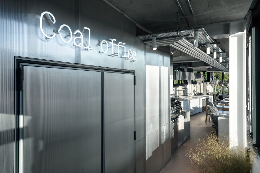 The Coal Office restaurant by Tom Dixon