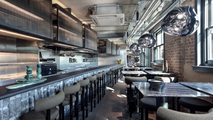 The Coal Office restaurant by Tom Dixon