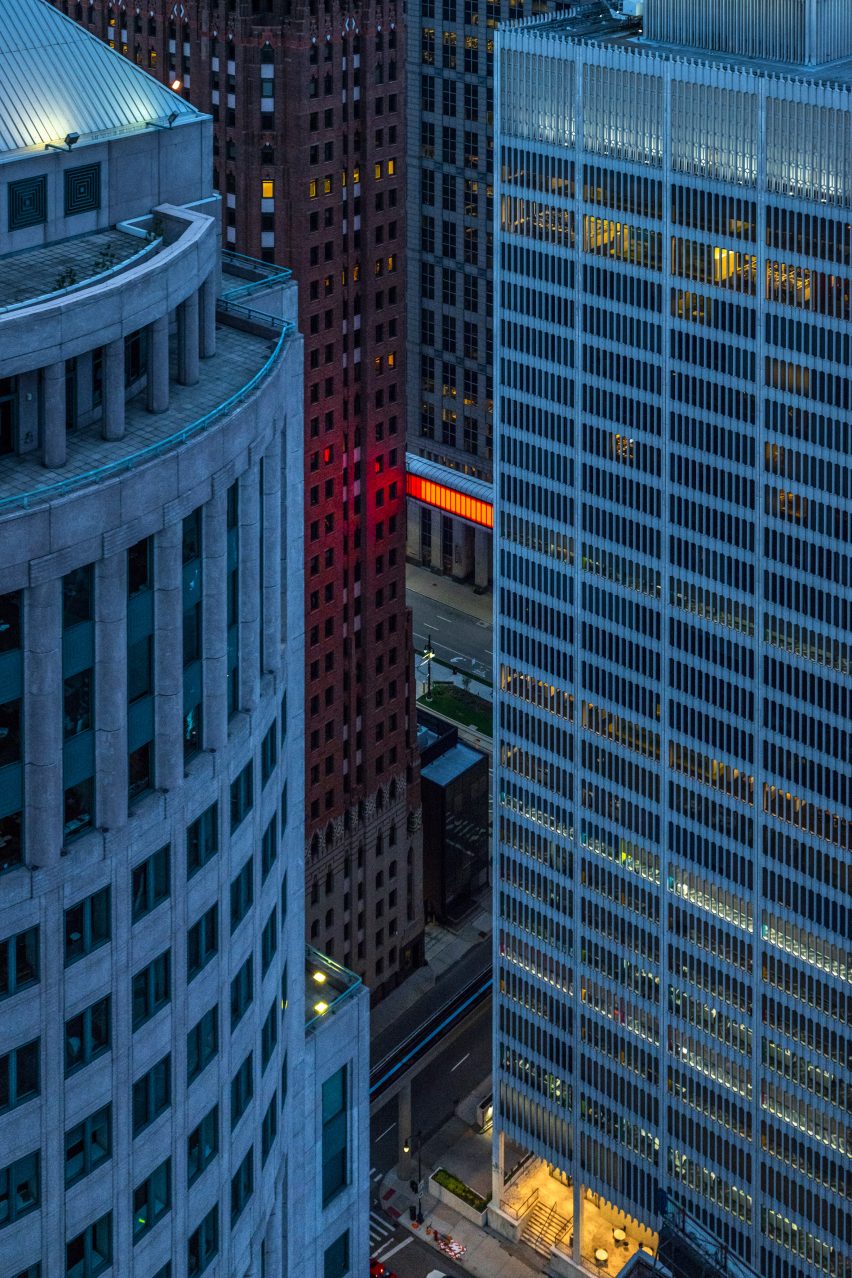 Detroit Skybridge by Phillip K Smith III