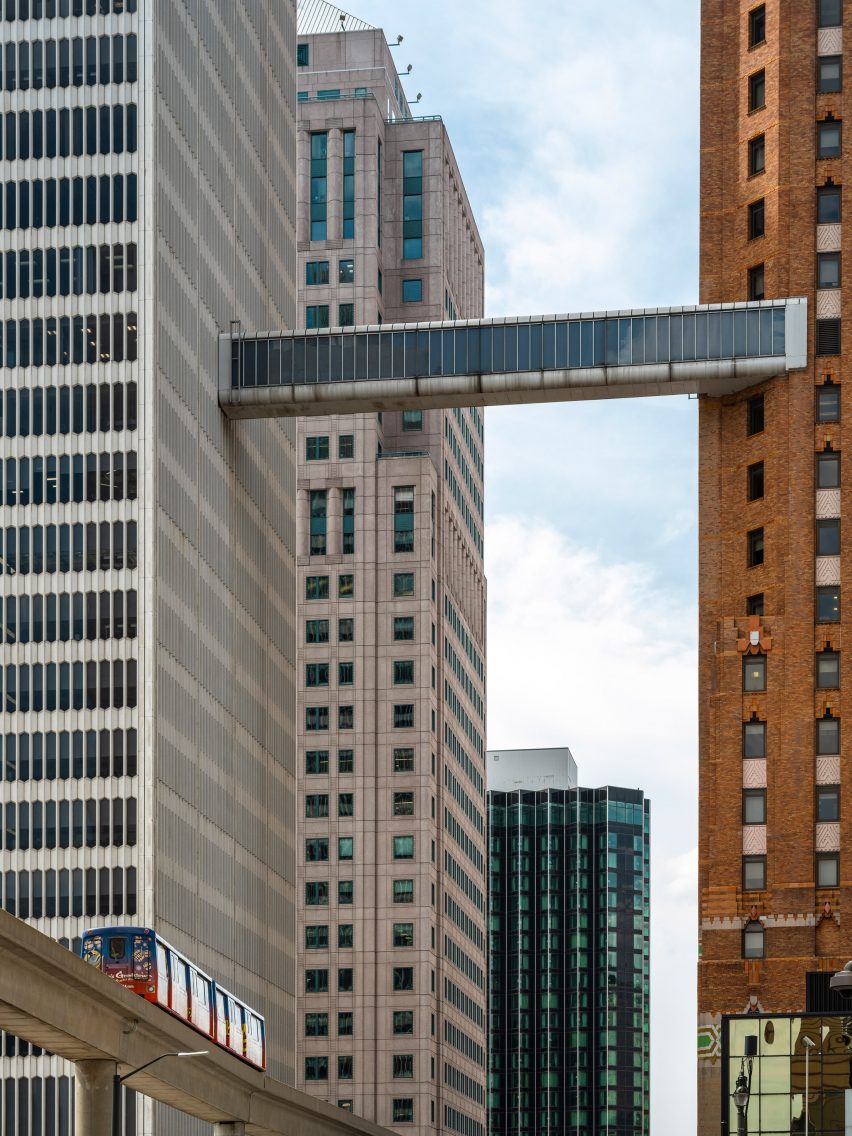 Detroit Skybridge by Phillip K Smith III