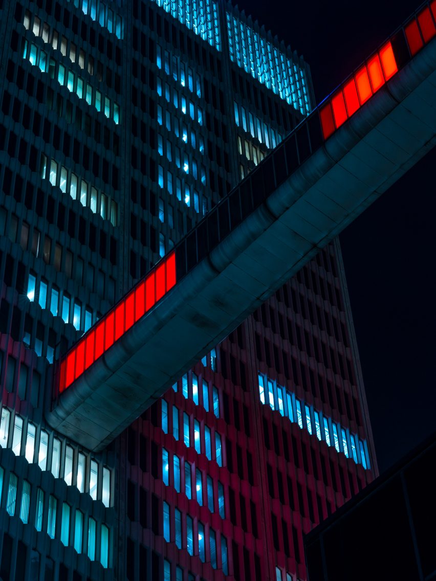 Detroit Skybridge by Phillip K Smith III