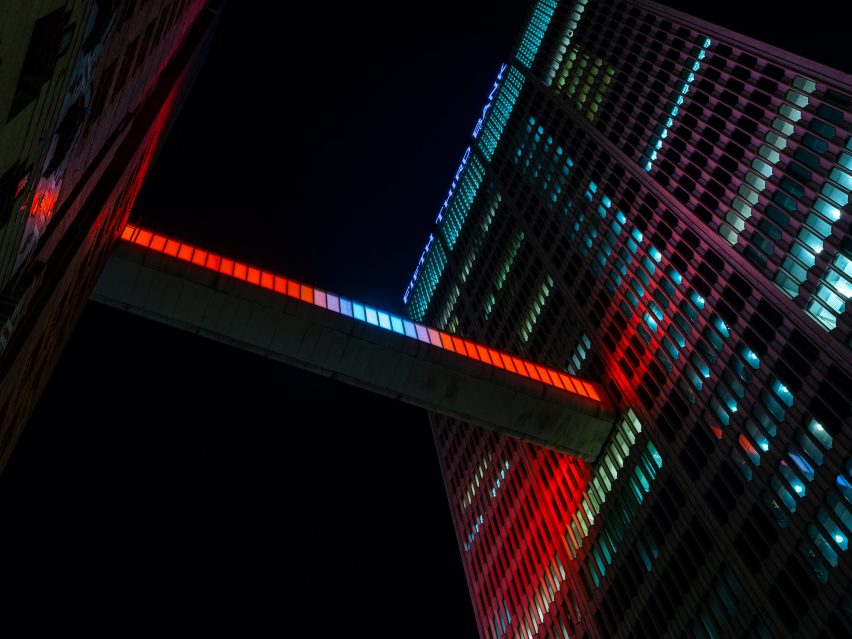 Detroit Skybridge by Phillip K Smith III