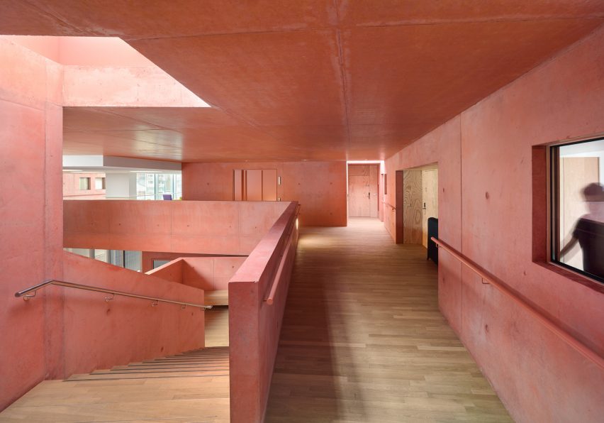 Elderly housing in Huningue, France by Dominique Coulon & Associés