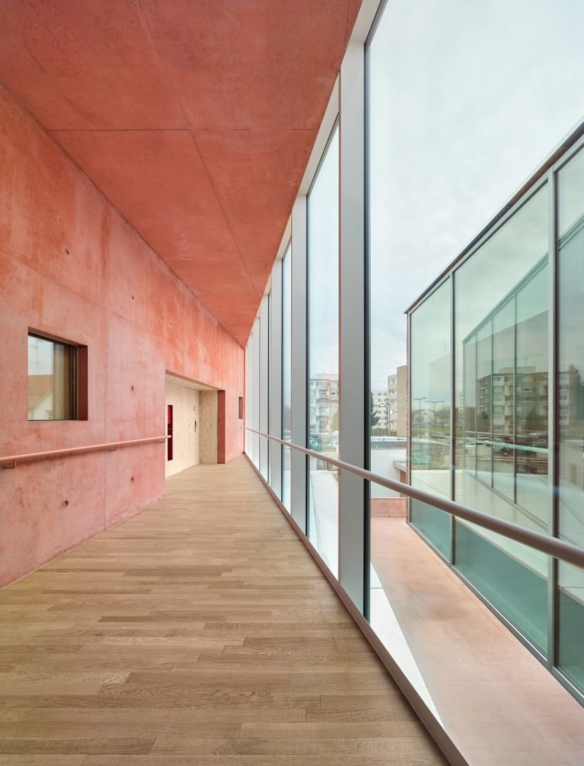 Elderly housing in Huningue, France by Dominique Coulon & Associés