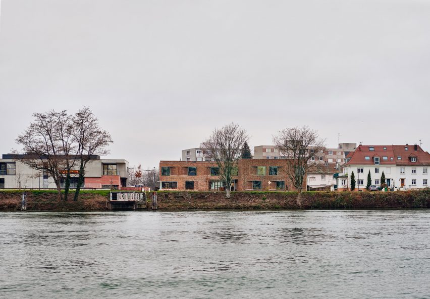 Elderly housing in Huningue, France by Dominique Coulon & Associés