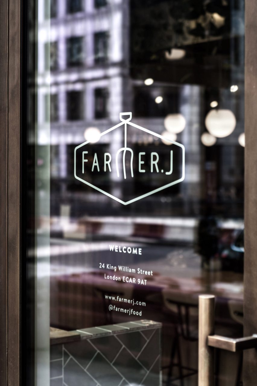 London's Farmer J restaurant by Biasol