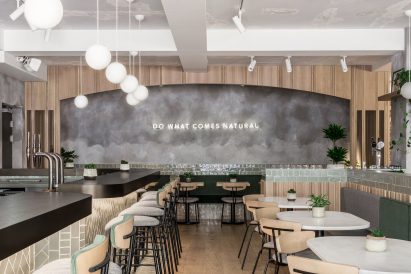 London's Farmer J restaurant by Biasol