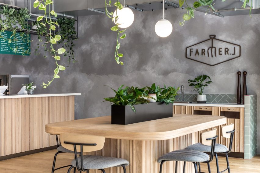 London's Farmer J restaurant by Biasol