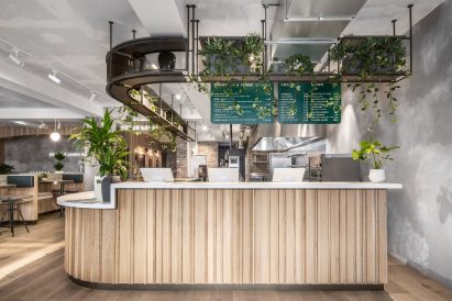 London's Farmer J restaurant by Biasol