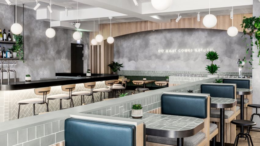 London's Farmer J restaurant by Biasol