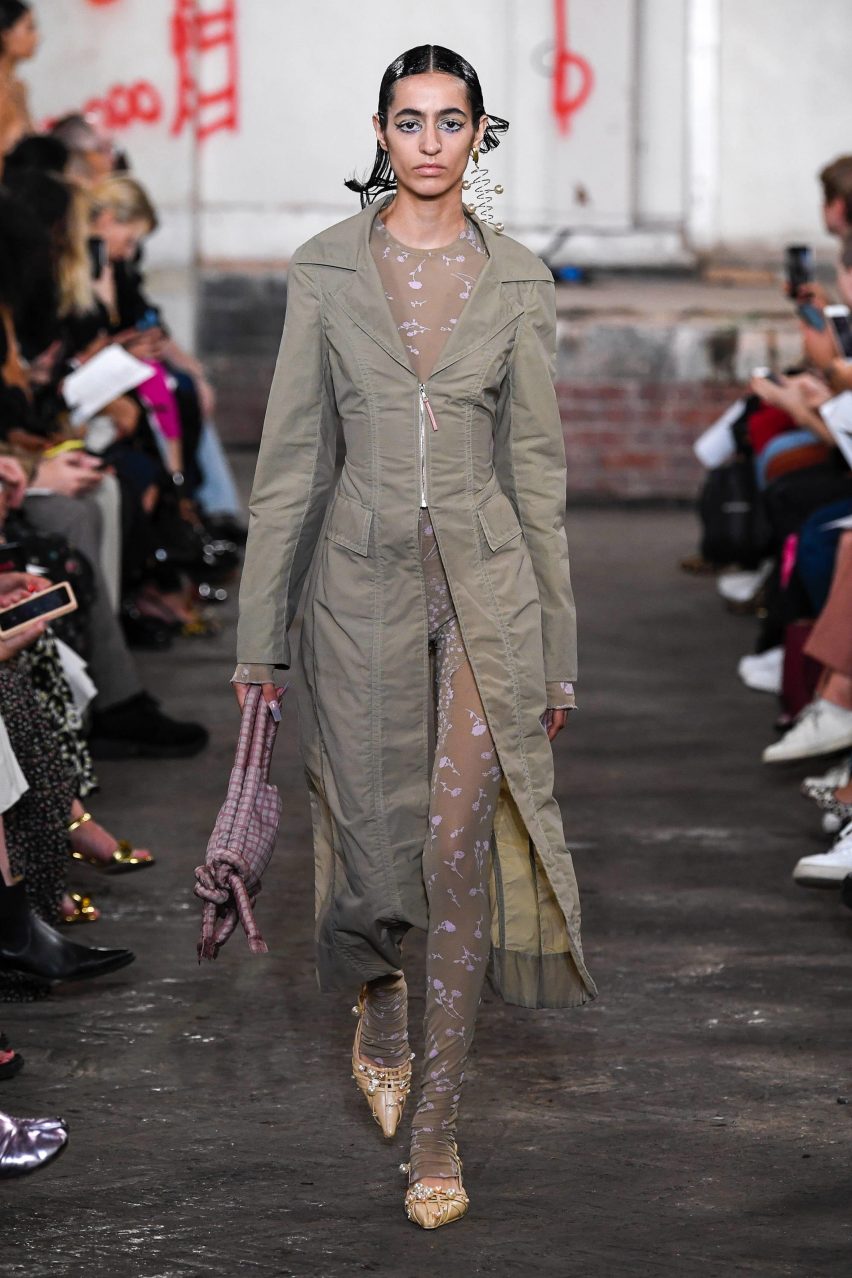 Fashion East champions three emerging London designers on Spring Summer 2019 catwalk