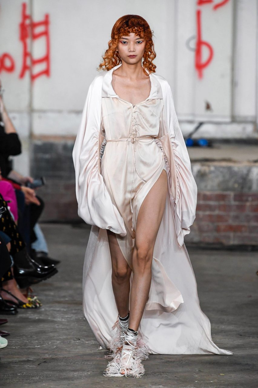 Fashion East champions three emerging London designers on Spring Summer 2019 catwalk
