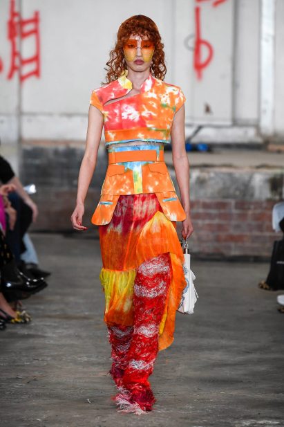 Fashion East champions three emerging London designers on Spring Summer 2019 catwalk