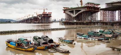 Marc Goodwin captures PES-Architects’ vast Cultural Centre under construction in China