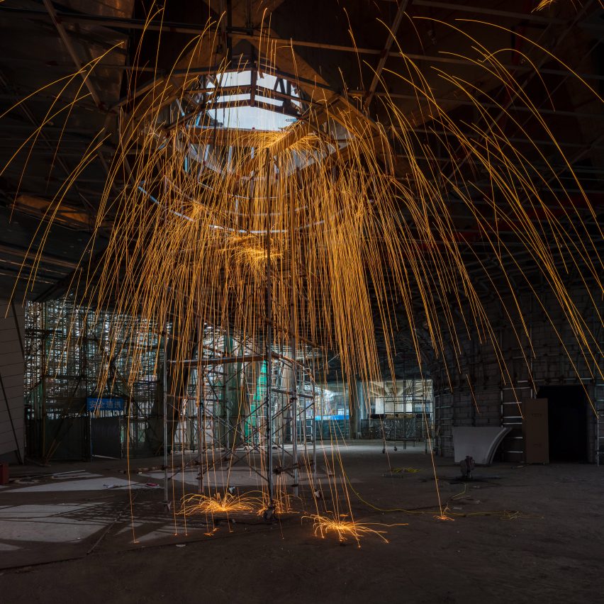 Marc Goodwin captures PES-Architects’ vast Cultural Centre under construction in China