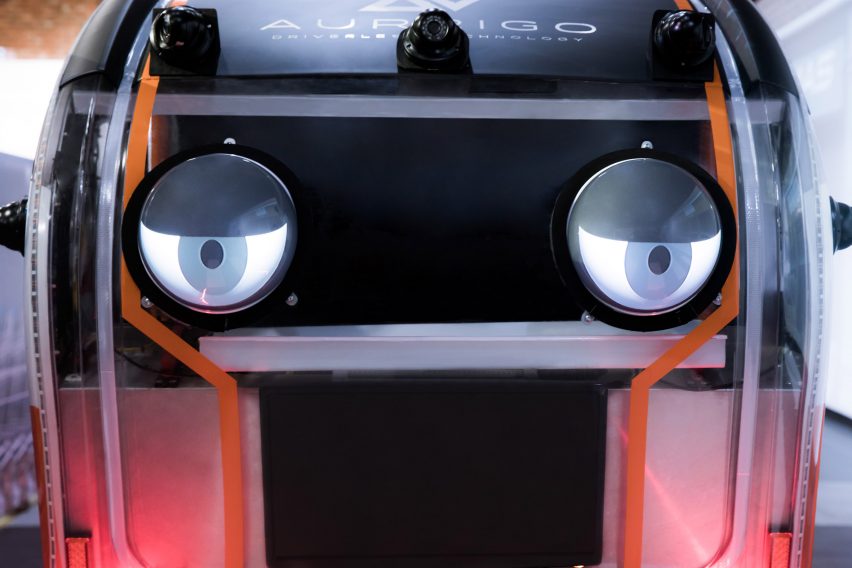 Jaguar Land Rover's prototype driverless car