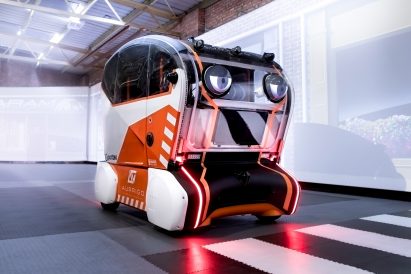 Jaguar Land Rover's prototype driverless car