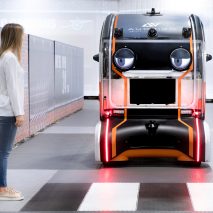 Jaguar Land Rover's prototype driverless car